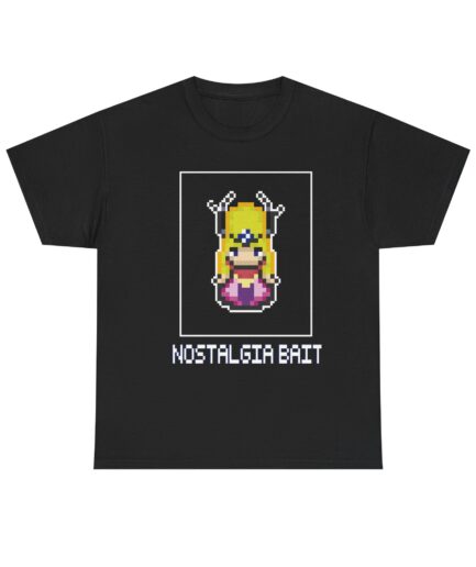 Retro Videogame T-shirt, Retro Style "Nostalgia Bait", Retro Gamer Tee
